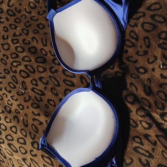 Victoria's Secret purple bling straps 36B push up bra. - Picture 3 of 4